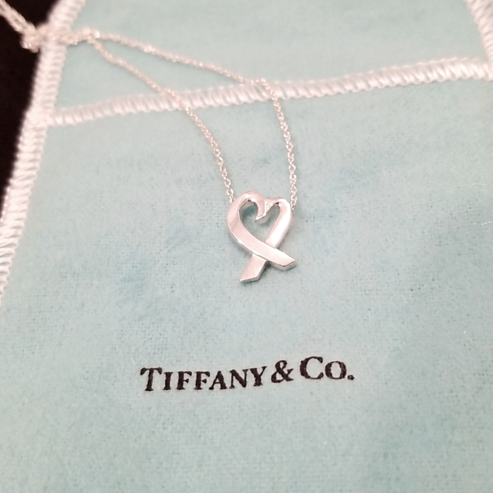 Tiffany Paloma Picasso Loving Heart Pendant